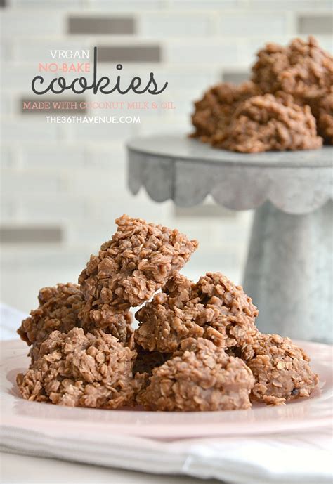 Just sweet enough to satisfy that craving, yet there are no added sugars, artificial sweeteners, dairy, or gluten. No Bake Cookies - Vegan Recipes | The 36th AVENUE