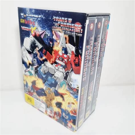 Transformers Japan Generation 1 Dvd Animation Anime Complete Collection