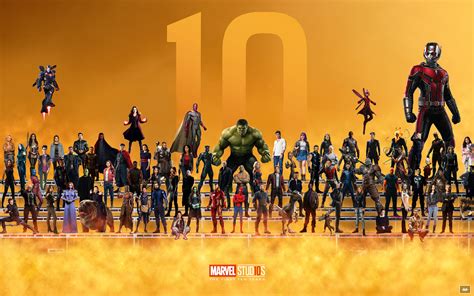 Marvel Cinematic Universe Characters Wallpapers Wallpaper Cave