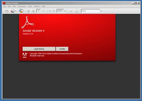 Adobe Reader 9 My Adobe Acrobat Reader