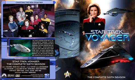 Voyager Season 6 Tv Dvd Custom Covers 473st Voy 6a Dvd Covers