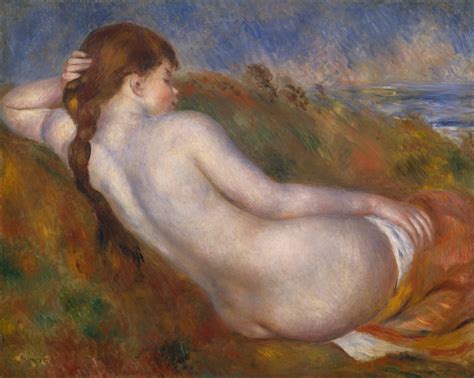 Reclining Nude Auguste Renoir Work Of Art Heilbrunn
