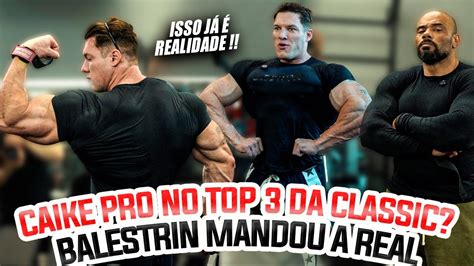 Caike Pro No Top Da Classic Physique Balestrin Mandou A Real