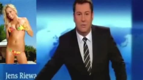 Newscaster Caught On Air Looking At Bikini Clad Women Latest News