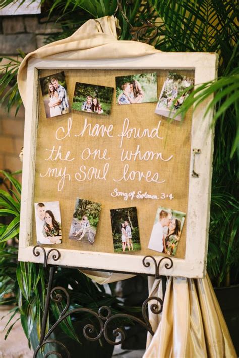 Make a unique rustic photo display with a stack of wooden crates. 21 Fabulous wedding photo display ideas reception