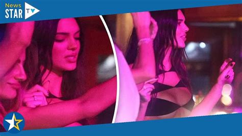 Kendall Jenner Risks Wardrobe Malfunction As She Dances In Very