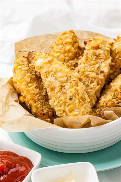 Air Fryer Chicken Tenders Only 10 Minutes Plated Cravings