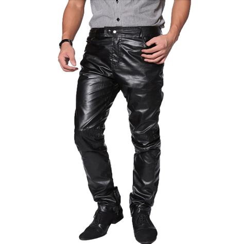 Popular Faux Leather Pants For Men Buy Cheap Faux Leather Pants For Men
