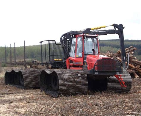Volvo Swamp Skidder Logging Equipment Forestry