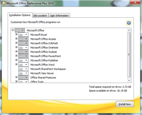 Microsoft Office 2010 Setup And Installation Screenshots