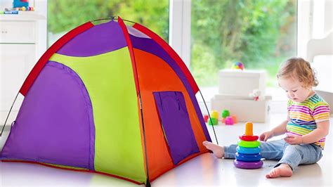 Alvantor Kids Tents Indoor Children Tent Curvy Colorful 8011 Youtube