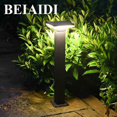 Beiaidi 2pcs Outdoor Led Lawn Lamp Waterproof Front Courtyard Villa