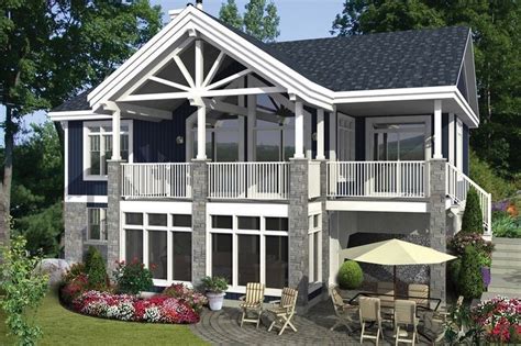 2021's best lake house plans with walkout basement. 43+ Small Lake House Plans Walkout Basement Options 00034 ...