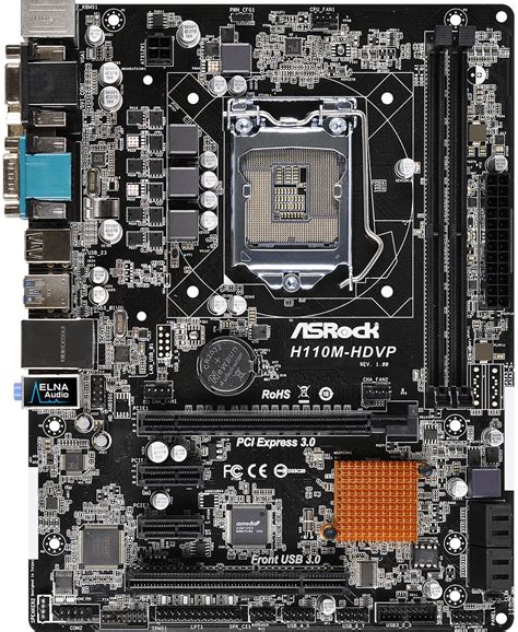 Asrock H110m Hdvp Motherboard Specifications On Motherboarddb