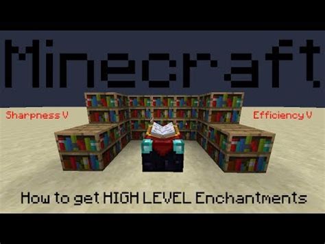 A creepy way to hallucinateedit alrighty, i know it feels nothing like being high, and i`m not changing the title, so please stop making every other. Minecraft - How to Get HIGH LEVEL Enchantments - YouTube
