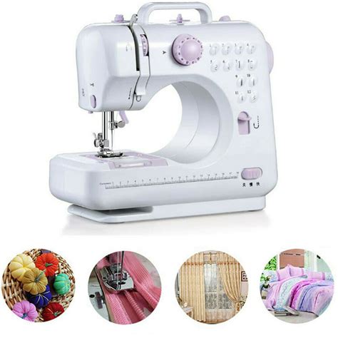 New Mini Multi Functional Sewing Machine W2 Speeds Double Thread For