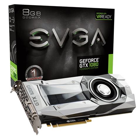Evga Products Evga Geforce Gtx 1080 Founders Edition 08g P4 6180
