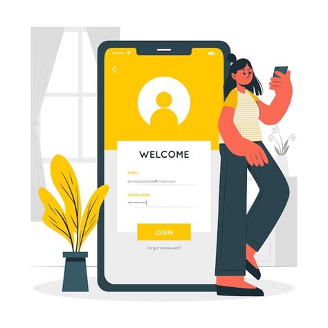 Login Illustration Images Free Vectors Stock Photos And Psd