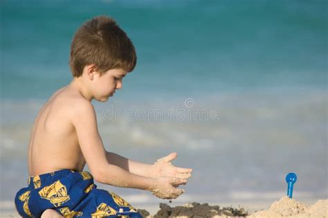 22978 Boy Playing Beach Sand Stock Photos Free And Royalty Free Stock