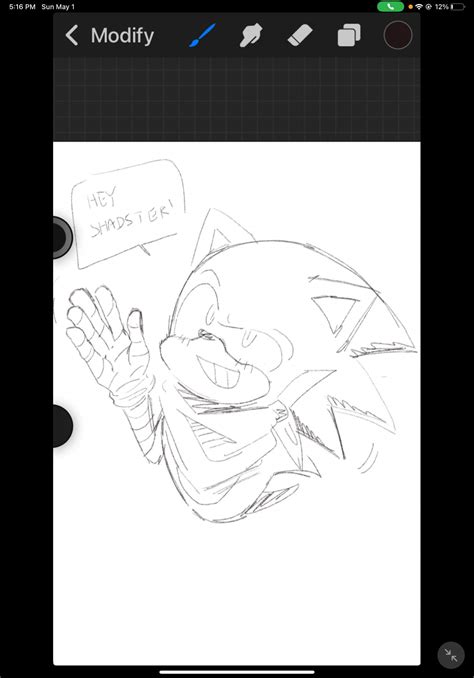 Sonic Doodle Sonic Artist Central Amino