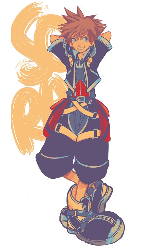 Most Awesome Drawing Of Sora I Have Seen So Far Kingdom Hearts