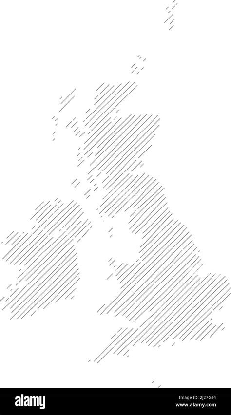 Map Of United Kingdom Vector Illustration Stock Vector Image And Art Alamy