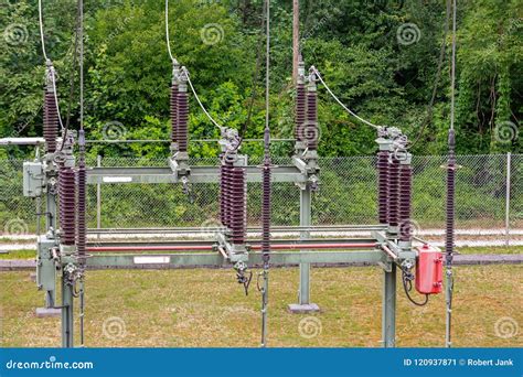Small Electrical Substation Stock Image Image Of Portal Electricity