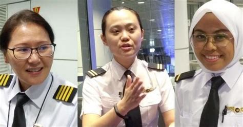 Female Pilots Make Debut In Malaysia Airlines Menafncom