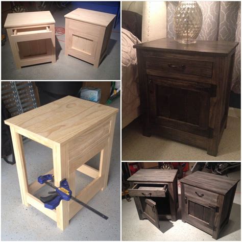 My New Hand Built Nightstands Thanks Shanty 2 Chic For The Inspiration