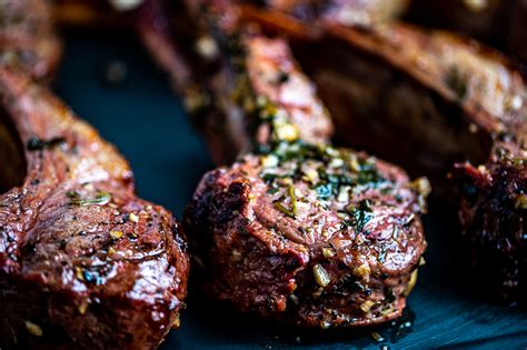 Use a probe thermometer, if you have one. Grilled Greek Style Lamb Chops - The Genetic Chef
