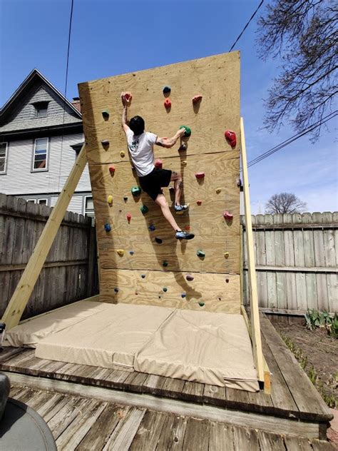 How To Build A Freestanding Climbing Wall
