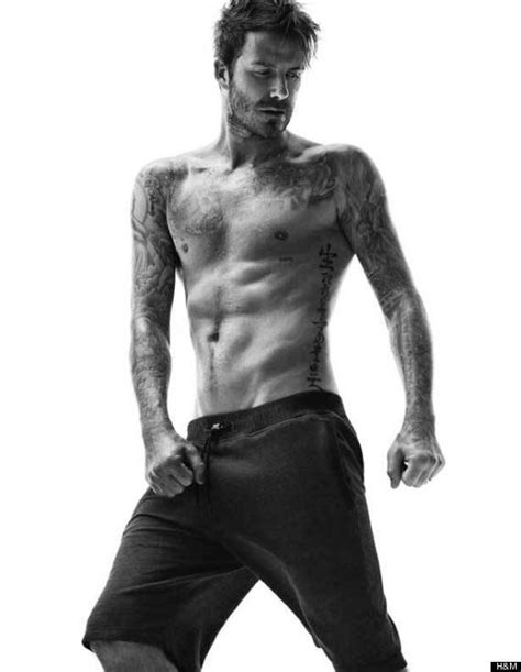 David Beckham Poses In His Underwear For New Handm Bodywear Photos