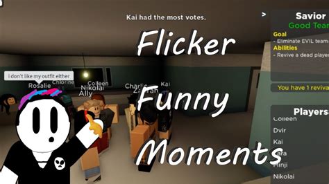 Roblox Flicker Funny Moments Youtube