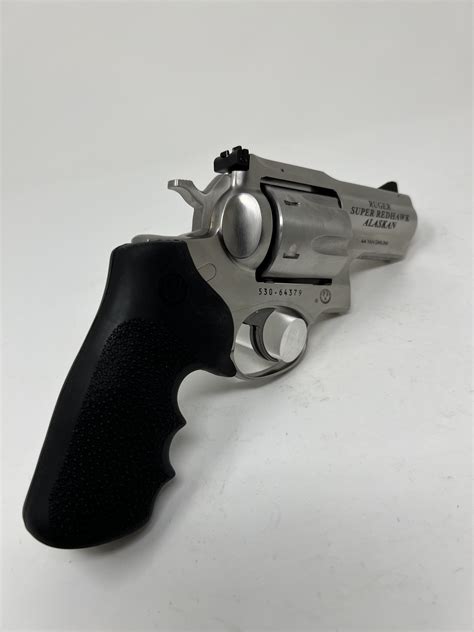 Ruger Super Redhawk Alaskan Double Action Magnum Round Compact Revolver Barrel