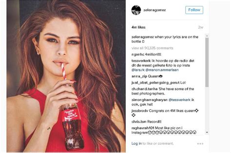 Selena Gomez Crowned Most Followed Celebrity On Instagram