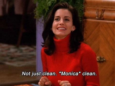 Monica befriends the woman who stole her credit card. FastKlean's admiration for Monica from Friends