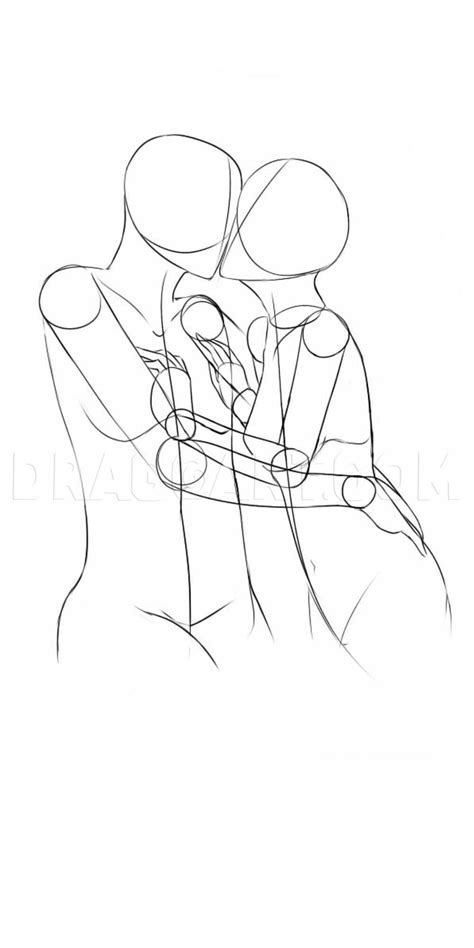 People kissing coloring pages at getdrawings com free for. How To Draw An Anime Kiss by KahoOkashii | dragoart.com