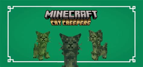 Cat Creepers Texture Pack For Minecraft
