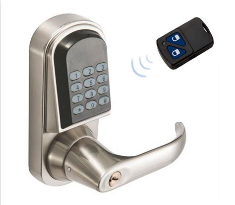 Zinc Alloy Remote Control Lock Intelligent Electronic Door