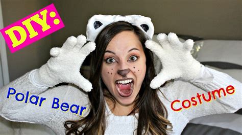 Polar bear crafts are one of our favorite winter themed ideas. DIY Polar Bear Costume - YouTube