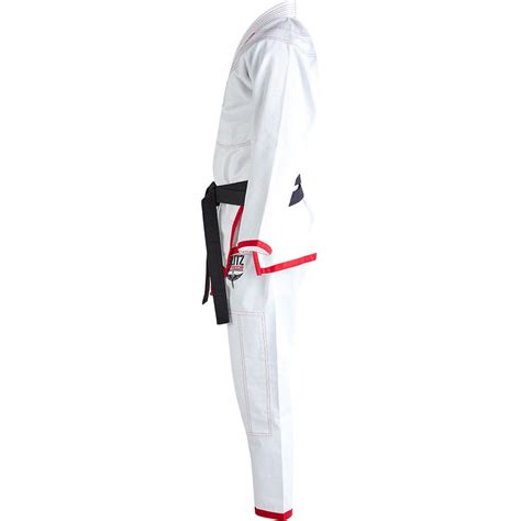 Blitz Kids Lutador Brazilian Jiu Jitsu Gi White 325g