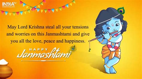 Happy Janmashtami 2019 Wishes Quotes Hd Images Of Lord Krishna For