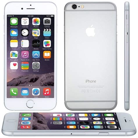 Apple Iphone 6 Atandt Silver 16gb A1549 Big Nano Best Shopping