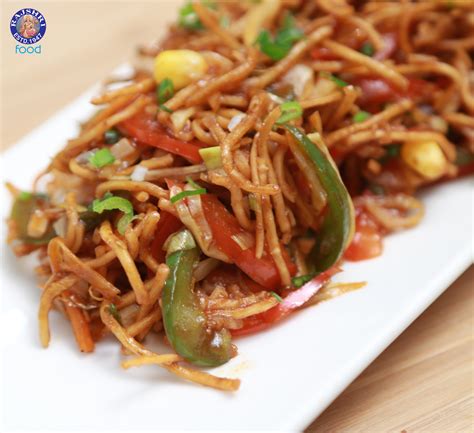 Chinese Bhel Indian Fast Food Recipe Vegetarian Snack Recipe By