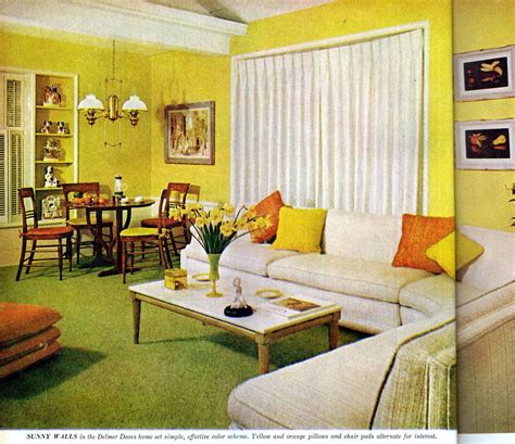 1950s Living Room Colors