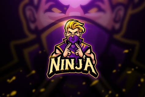 100 Best Ninja Mascot Logo Templates For Esports Team And Clan