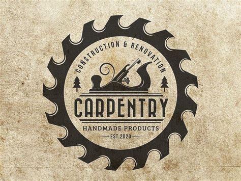 Woodwork And Carpentry Logo Custom Logo Business Logo Design