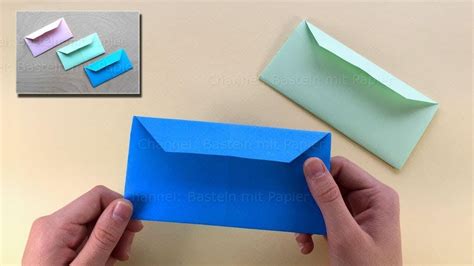 Origami briefumschlag aus papier | diy kuvert ✉️. Origami Briefumschlag basteln mit Papier - Origami Brief falten mit DIN A4 - DIY ...