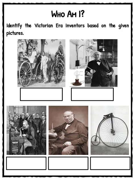 Victorian Inventions Timeline Printable Teaching Reso