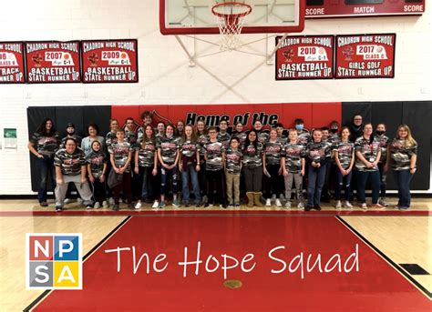 The Hope Squad Chadron Middle Schools 31 Keepers Of Kindness